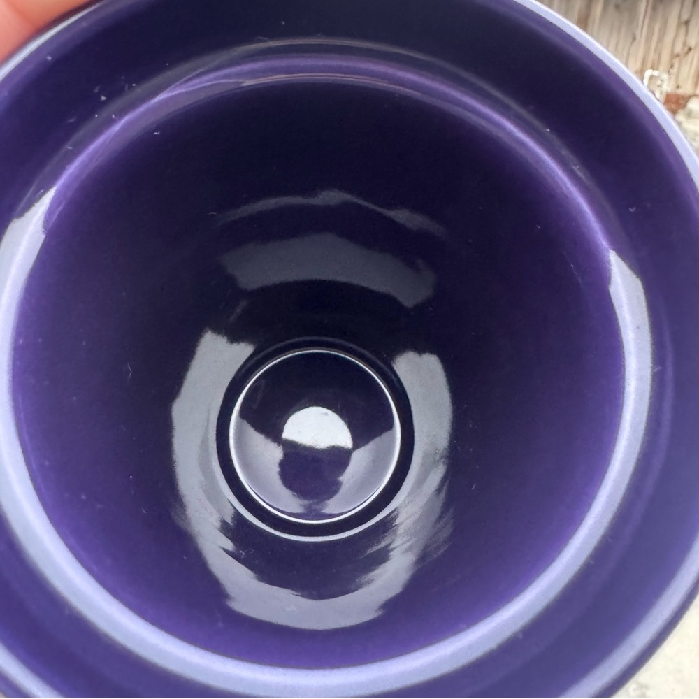 Starbucks Fall 2020 Navy Iridescent Double Wall Ceramic Tumbler 12 oz Coffee Mug - Picture 11 of 13